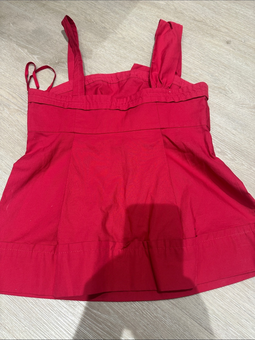 Marc By Marc Jacobs Pink-Red Bow-Accent Camisole - Picture 3 of 3